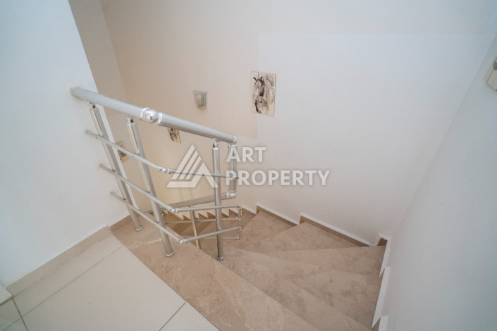 Просторная квартира  3+1 дуплекс в районе  Оба с прекрасным видом на горы - Ракурс 19