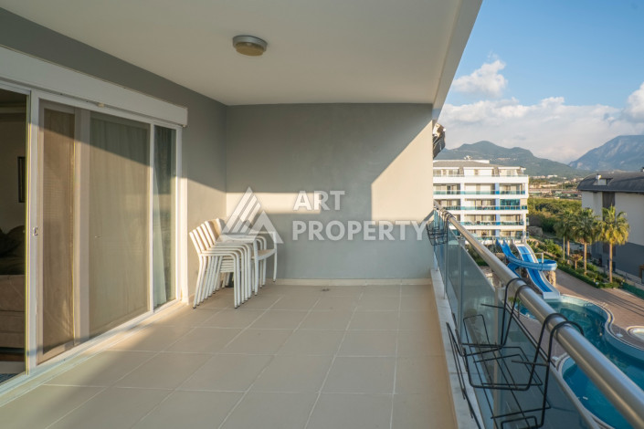 Просторная квартира  3+1 дуплекс в районе  Оба с прекрасным видом на горы - Ракурс 28