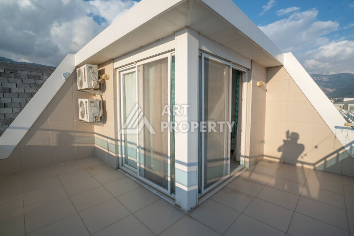 Просторная квартира  3+1 дуплекс в районе  Оба с прекрасным видом на горы - Ракурс 31