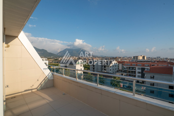 Просторная квартира  3+1 дуплекс в районе  Оба с прекрасным видом на горы - Ракурс 32