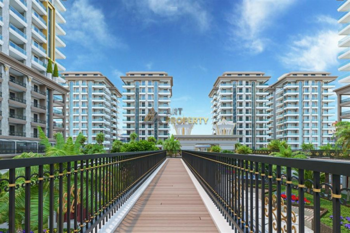 Современный проект на завершающей стадии строительства с богатой инфраструктурой в Махмутлар, 81м2 - Ракурс 12