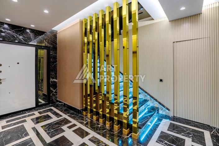 Шикарная видовая вилла 3+2  в районе Кыргыджак с хорошей мебелью и всем необходимым для комфортного проживания - Ракурс 19