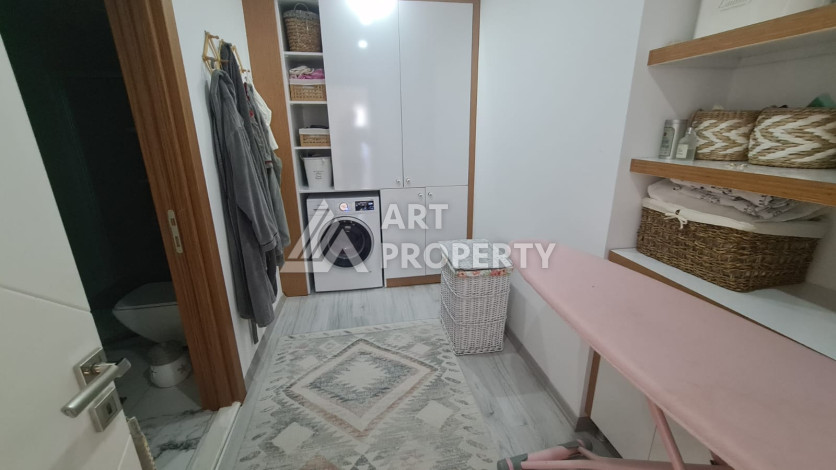 просторная квартира 4+1 в районе Тепе с видом на горы и город - Ракурс 14