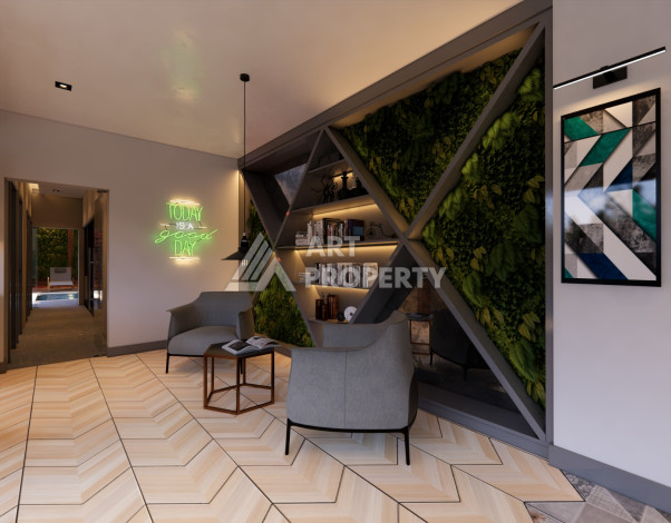 Апартаменты в комфортабельном жилом комплексе 1+1, 4+1 в районе Оба - Ракурс 3