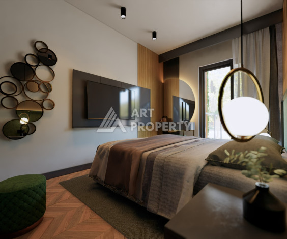 Апартаменты в комфортабельном жилом комплексе 1+1, 4+1 в районе Оба - Ракурс 16