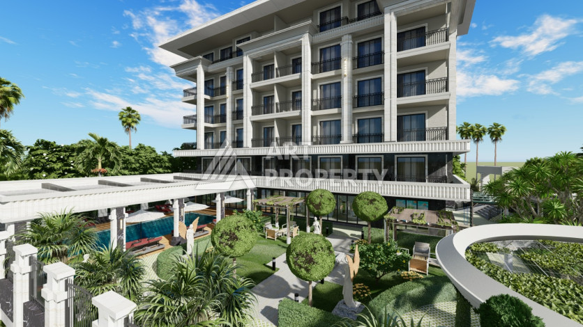 Новый проект в 300 метрах от моря в районе Оба - Ракурс 3