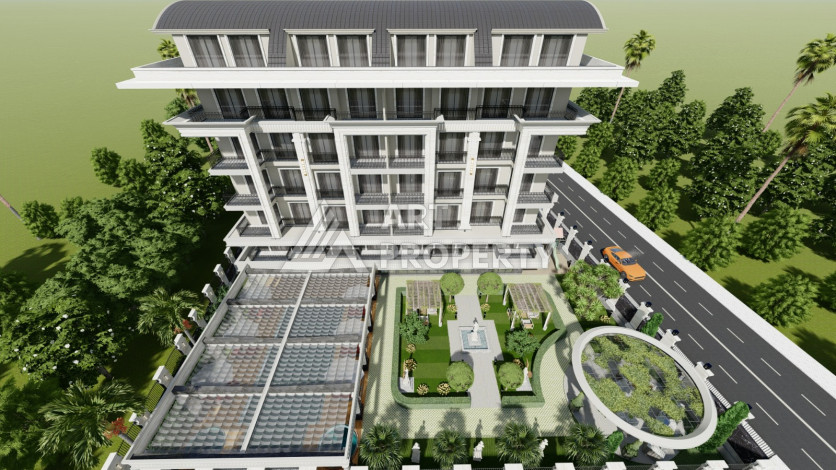 Новый проект в 300 метрах от моря в районе Оба - Ракурс 4