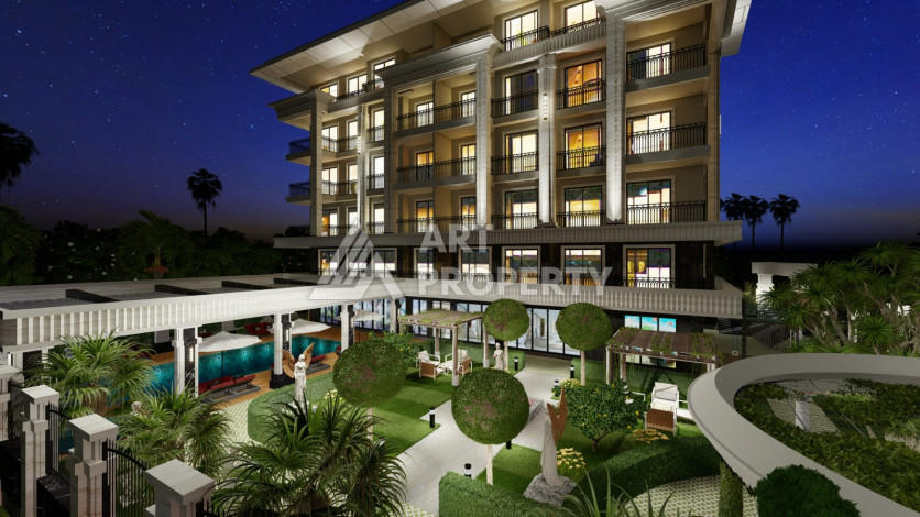 Новый проект в 300 метрах от моря в районе Оба - Ракурс 8