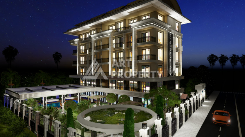 Новый проект в 300 метрах от моря в районе Оба - Ракурс 11