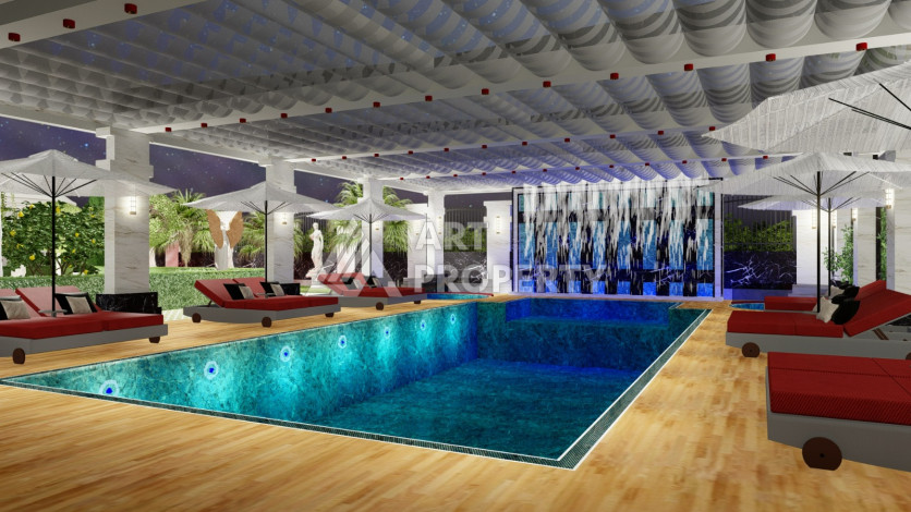 Новый проект в 300 метрах от моря в районе Оба - Ракурс 14