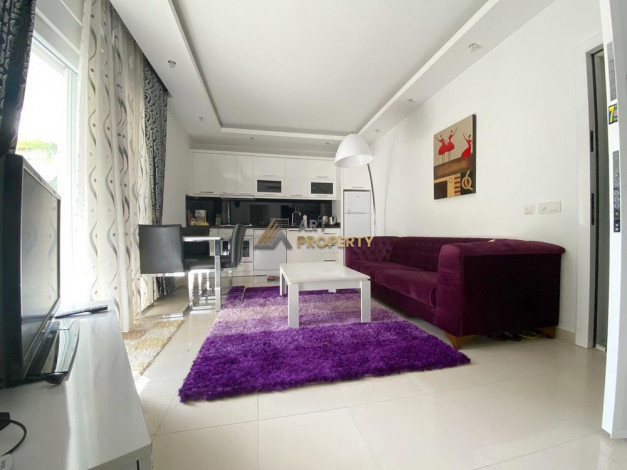 Двухкомнатная квартира недалеко от пляжа в комплексе с собственной инфраструктурой в районе Оба, 55 м2 - Ракурс 8