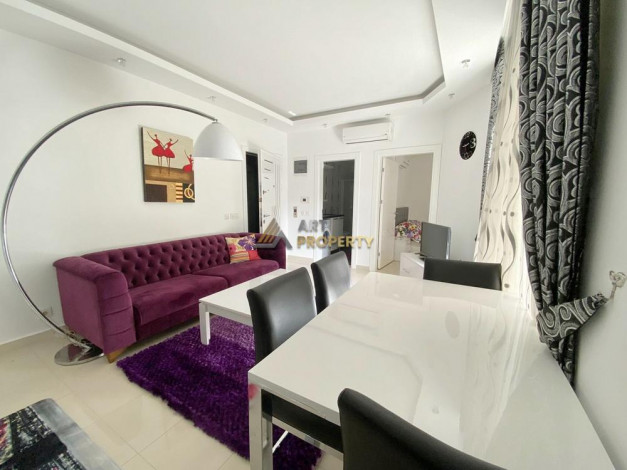 Двухкомнатная квартира недалеко от пляжа в комплексе с собственной инфраструктурой в районе Оба, 55 м2 - Ракурс 15