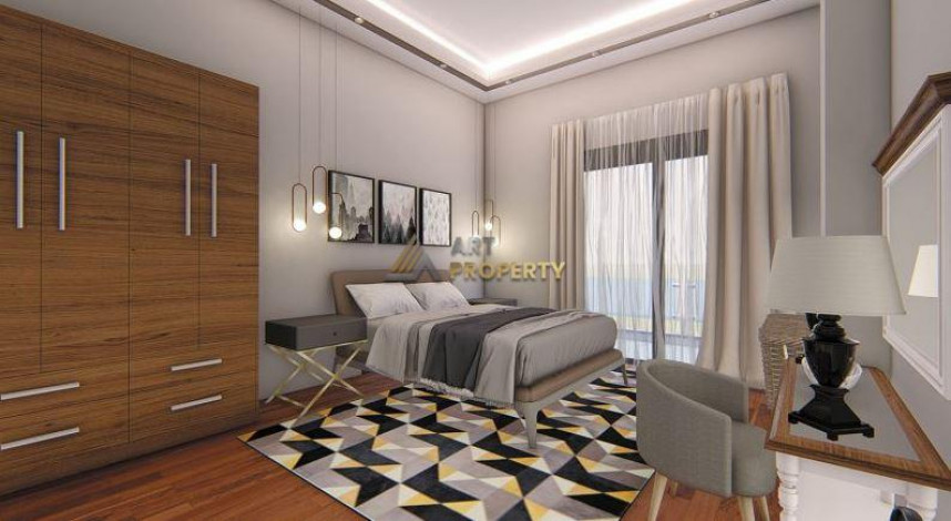 Квартира 1+1 в новом комплексе с хорошей инфраструктурой в районе Оба, 48м2 - Ракурс 2