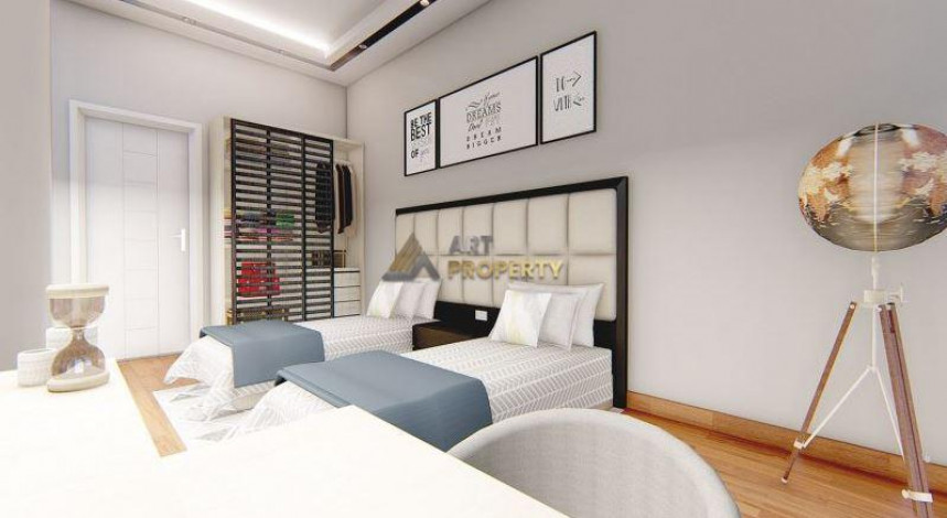 Квартира 1+1 в новом комплексе с хорошей инфраструктурой в районе Оба, 48м2 - Ракурс 3