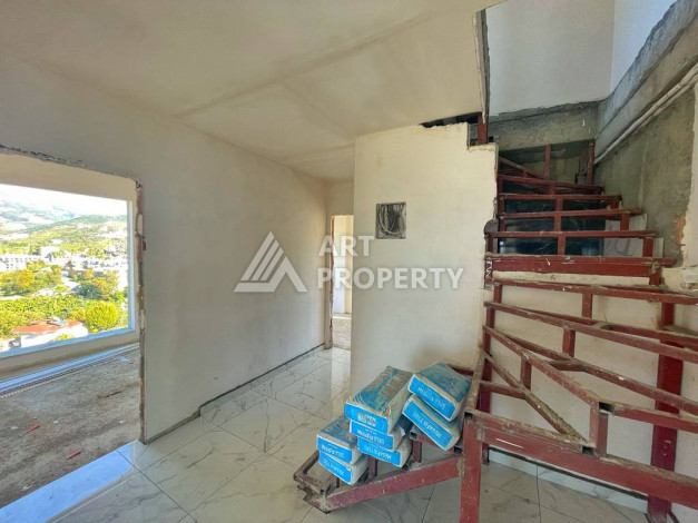 Шикарный дуплекс 3+1 в Каргыджаке с видом на море и горы. - Ракурс 9