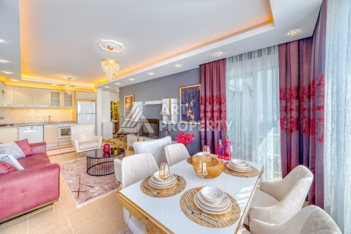 Просторная квартира 1+1 60м2 в шаговой доступности от моря - Ракурс 3