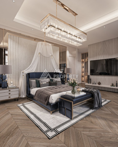 Элитный проект вилл планировки 3+1, 4+1 в районе Бекташ, Аланья - Ракурс 14