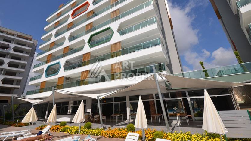 просторная квартира 1+1 расширенной планировки 70м2 в Авсаллар - Ракурс 22