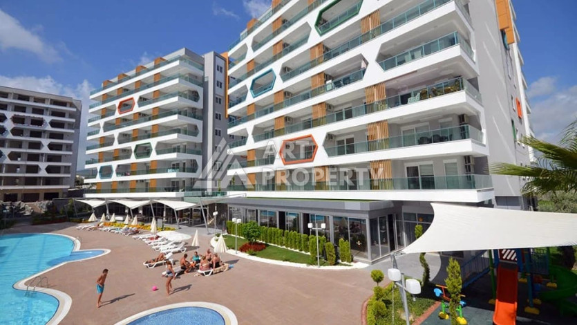 просторная квартира 1+1 расширенной планировки 70м2 в Авсаллар - Ракурс 25