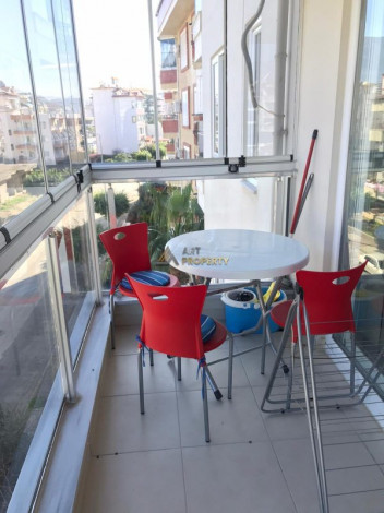 Прекрасная квартира 1+1 на Средиземном побережье в районе Оба, 55 м2. - Ракурс 4