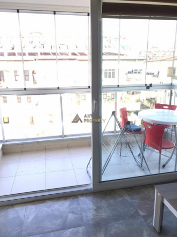 Прекрасная квартира 1+1 на Средиземном побережье в районе Оба, 55 м2. - Ракурс 5