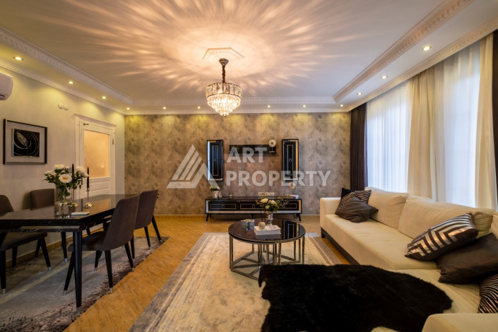 Просторная квартира в центре Алании 2+1 110м2 - Ракурс 5