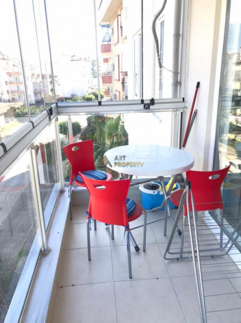 Прекрасная квартира 1+1 на Средиземном побережье в районе Оба, 55 м2. - Ракурс 7