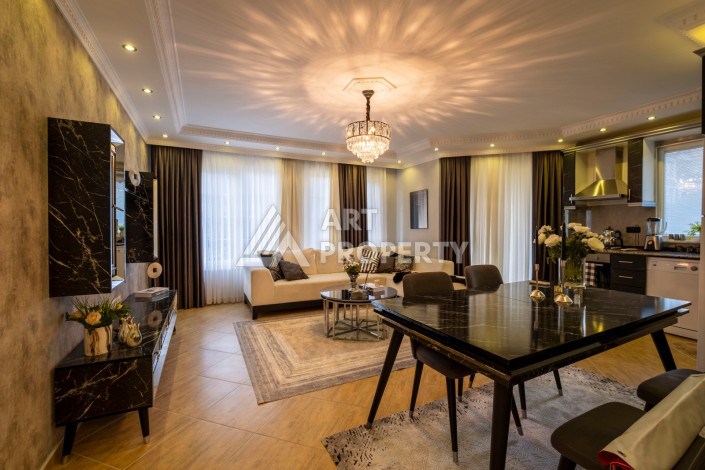 Просторная квартира в центре Алании 2+1 110м2 - Ракурс 7