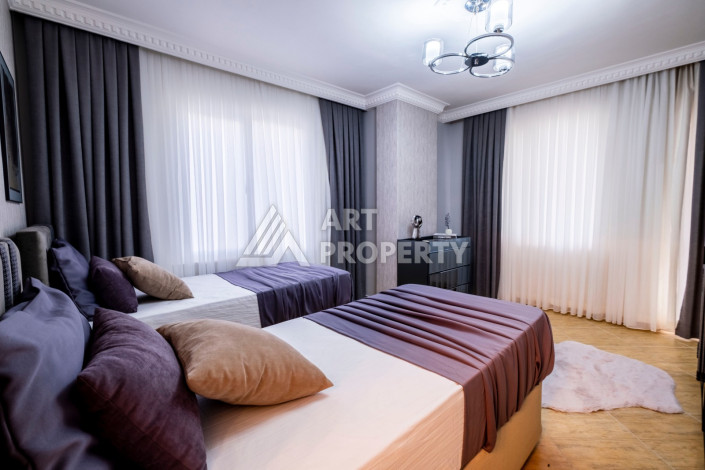 Просторная квартира в центре Алании 2+1 110м2 - Ракурс 14