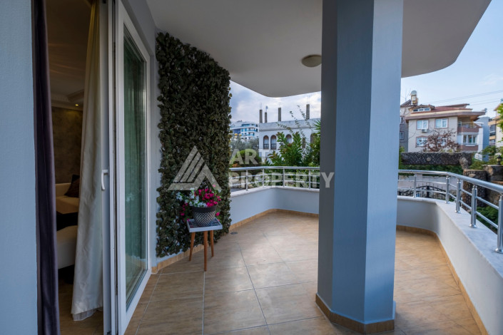 Просторная квартира в центре Алании 2+1 110м2 - Ракурс 24