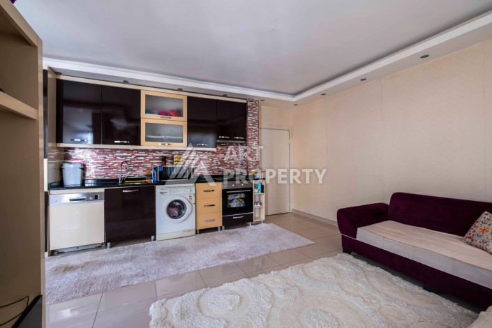 Меблированная Квартира 1+1 в центре Алании, 650 от моря - Ракурс 4