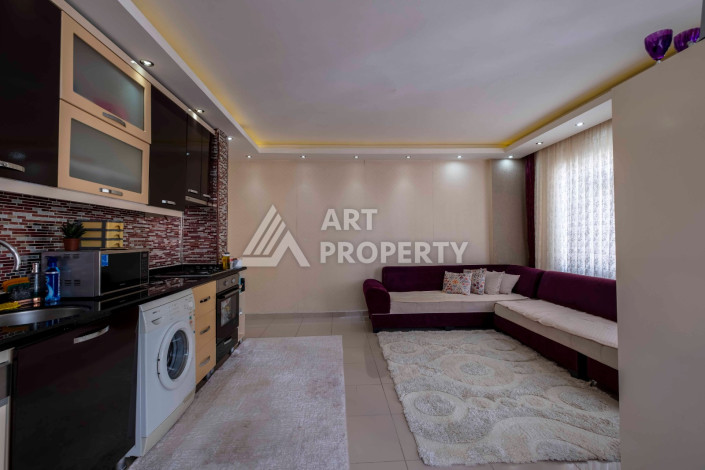 Меблированная Квартира 1+1 в центре Алании, 650 от моря - Ракурс 6