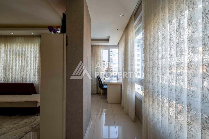 Меблированная Квартира 1+1 в центре Алании, 650 от моря - Ракурс 7