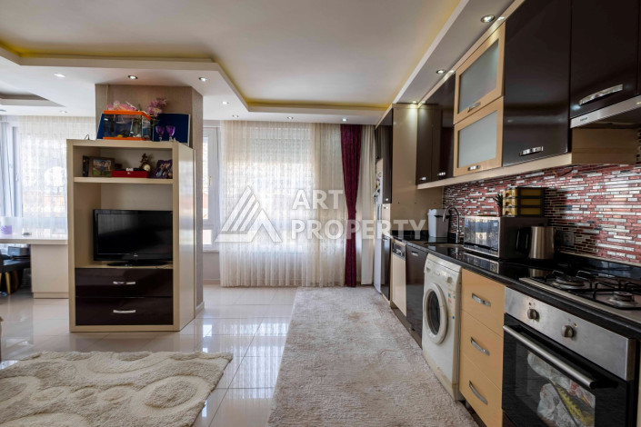 Меблированная Квартира 1+1 в центре Алании, 650 от моря - Ракурс 10