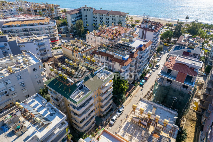 Меблированные апартаменты 1+1 на первой береговой линии в центре Аланьи - Ракурс 20