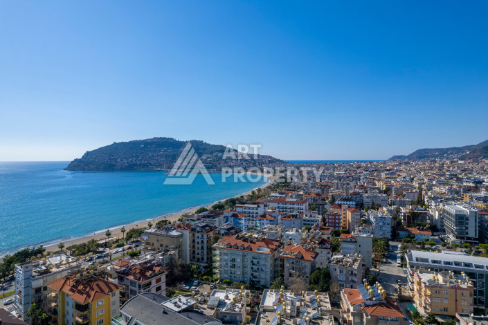 Меблированные апартаменты 1+1 на первой береговой линии в центре Аланьи - Ракурс 21