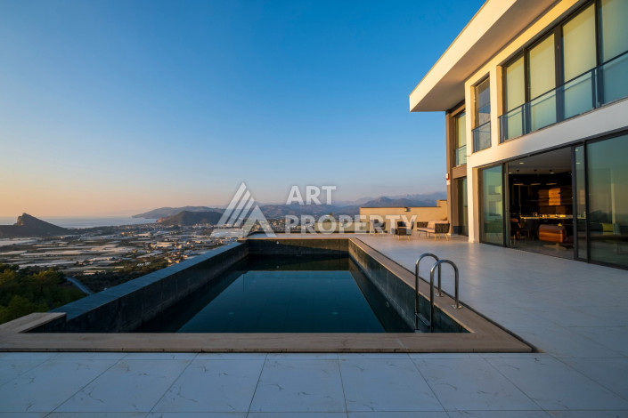 Шикарная  видовая вилла в Газипаше  4+1 645м2 - Ракурс 5