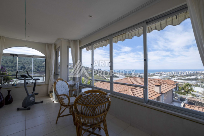 Вилла с собственным бассейном в районе Каргыджак, планировкой 3+1 - Ракурс 17