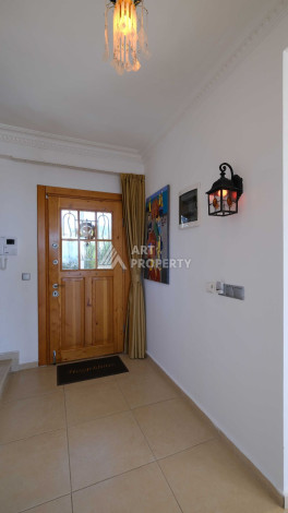 Вилла с собственным бассейном в районе Каргыджак, планировкой 3+1 - Ракурс 28