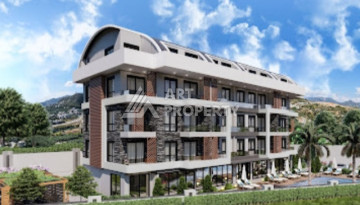 Новый проект уютного жилого комплекса с инфраструктурой в районе Джикджилли - Ракурс 3