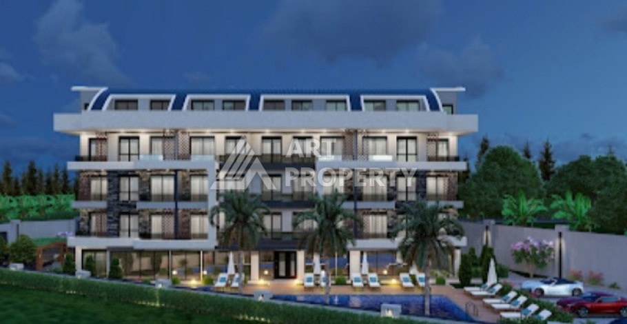 Новый проект уютного жилого комплекса с инфраструктурой в районе Джикджилли - Ракурс 6