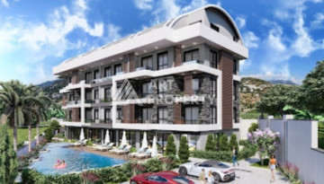 Новый проект уютного жилого комплекса с инфраструктурой в районе Джикджилли - Ракурс 11