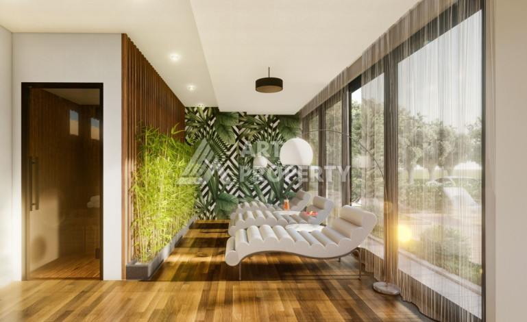 Новый проект уютного жилого комплекса с инфраструктурой в районе Джикджилли - Ракурс 11