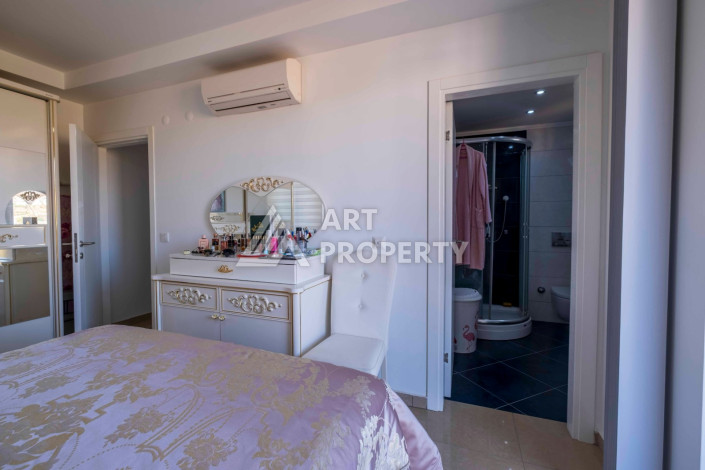 Шикарная  квартира 2+1 в Конаклы с видом на средиземное море - Ракурс 4