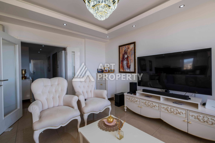 Шикарная  квартира 2+1 в Конаклы с видом на средиземное море - Ракурс 10