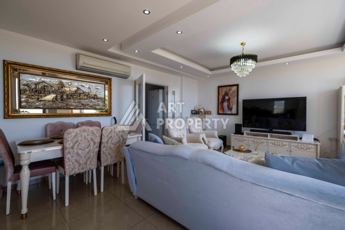 Шикарная  квартира 2+1 в Конаклы с видом на средиземное море - Ракурс 14