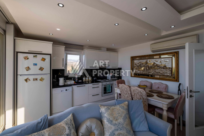 Шикарная  квартира 2+1 в Конаклы с видом на средиземное море - Ракурс 16