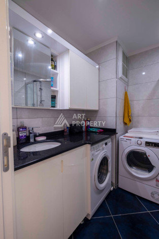 Шикарная  квартира 2+1 в Конаклы с видом на средиземное море - Ракурс 19