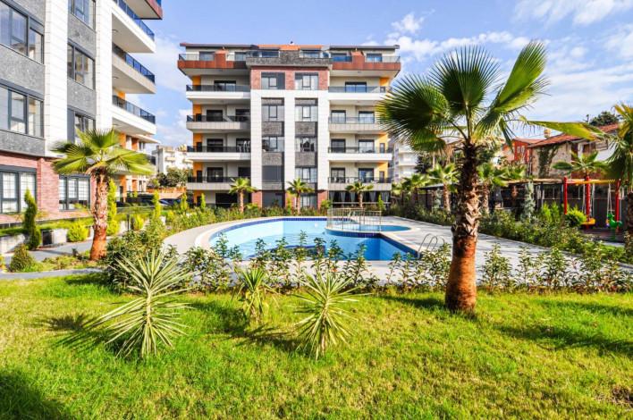 Шикарные аппартаменты в новом комплексе в районе Оба, Алания, 105 м2 - Ракурс 3