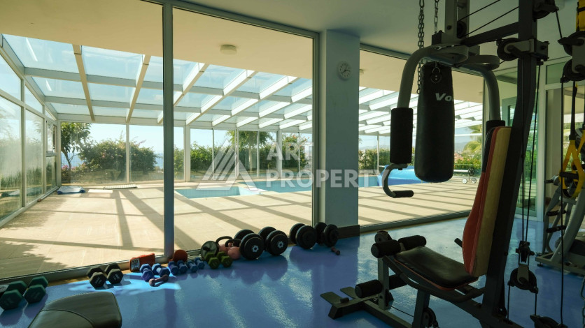 Шикарная  квартира 2+1 в Конаклы с видом на средиземное море - Ракурс 26